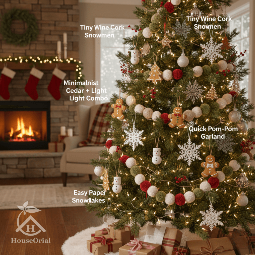 15 Viral Homemade Christmas trees decorations – All Under $5 Each 21 5 Super Quick Homemade Christmas Tree Ornaments 2025 (All Under 5 Minutes!)