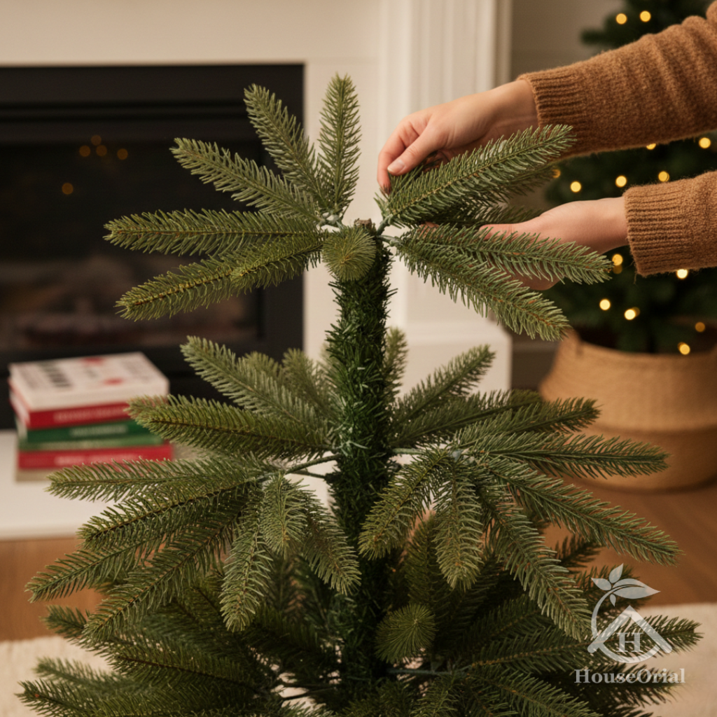 Making christmas tree look fuller 2